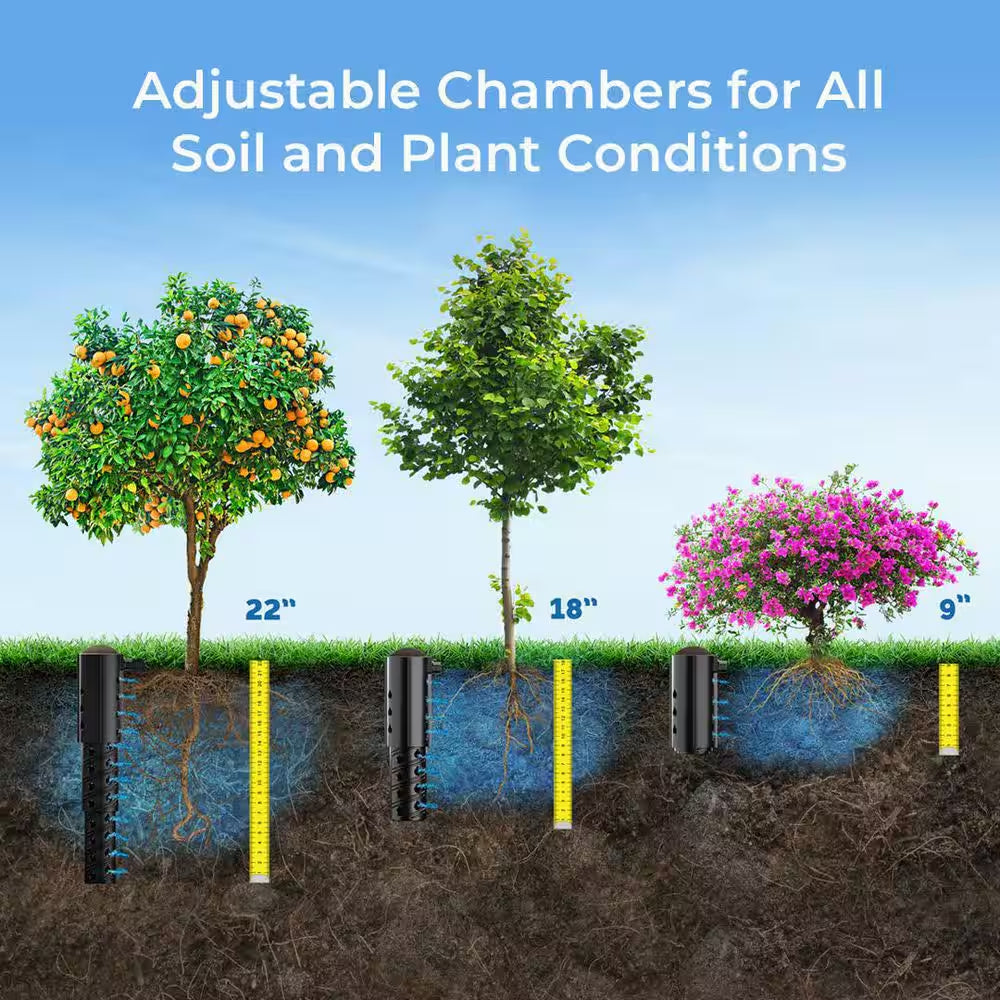 Adjustable Deep Root Watering System 9 In. - 22 In.