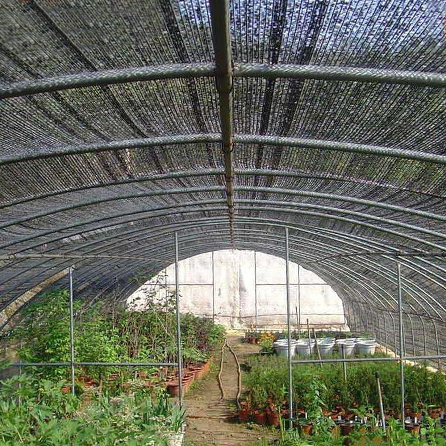 Durable 50% Black Shade Cloth 20X30 FT with Grommets for Garden & Greenhouse