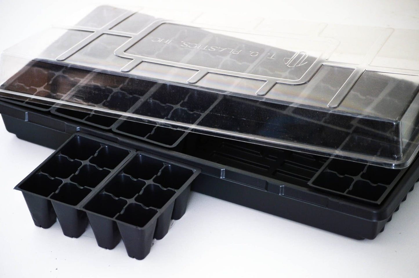 Seed Starter Germination Station Complete Kit W/ Dome, 72 Cell Tray and Growing