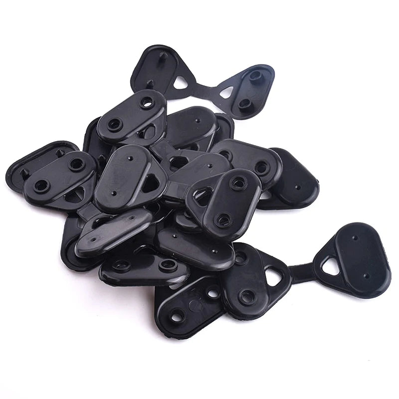 10~50Pcs Sunshade Net Clip Outdoor Shade Cloth Net Clips, Greenhouse Fabric Fixing Clamp Accessories Grommet Fence Netting Hook
