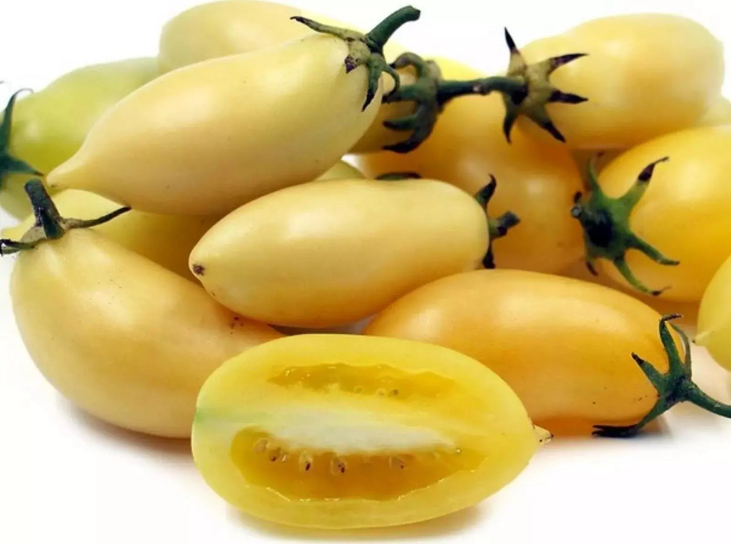 Cream Sausage Tomato Seeds - 120+ Heirloom Organic Non-GMO - Rare Variety - Perfect for Home Gardening