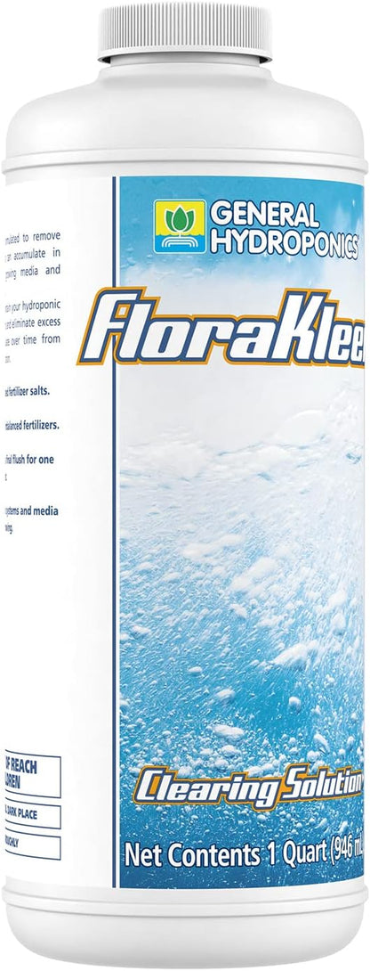 Florakleen QT - Mineral Salt Clearing Solution, 1/4 Gallon
