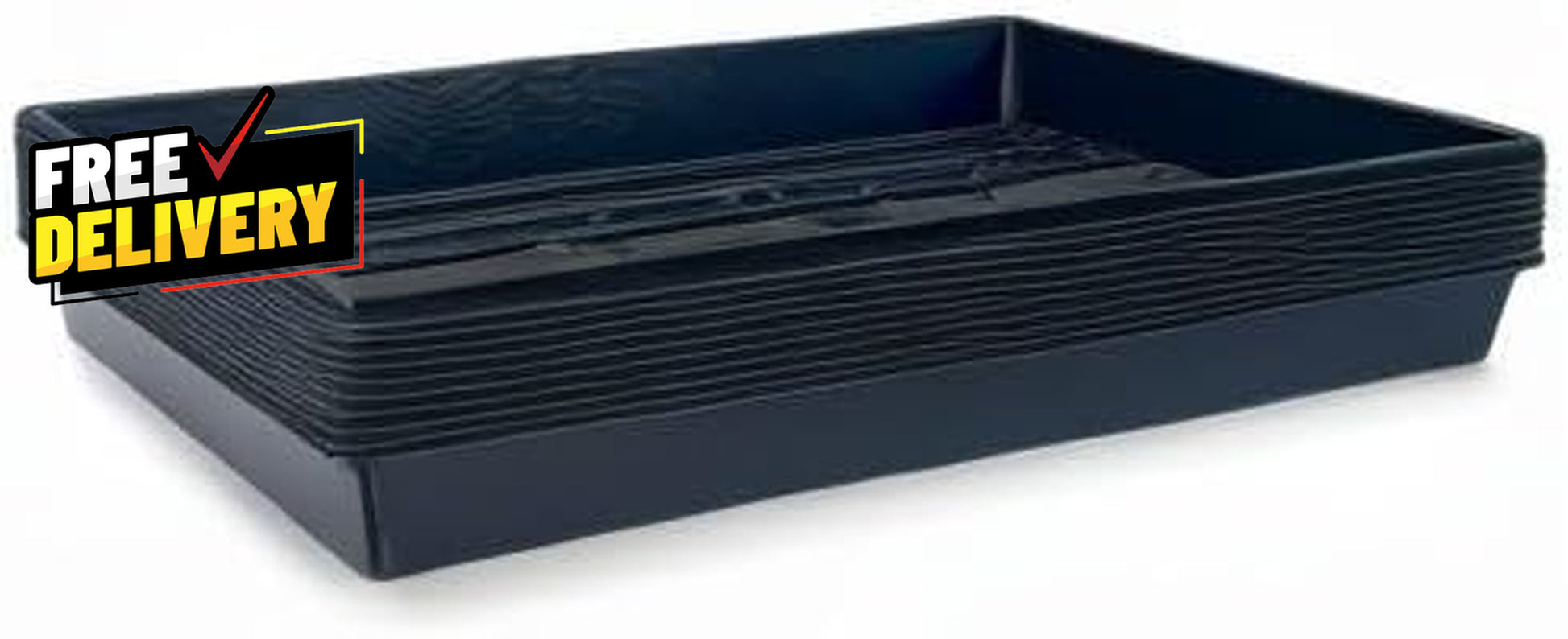 10 Plant Growing Trays No Drain Holes 20 X 10 Perfect Garden Seed Starter Grow..