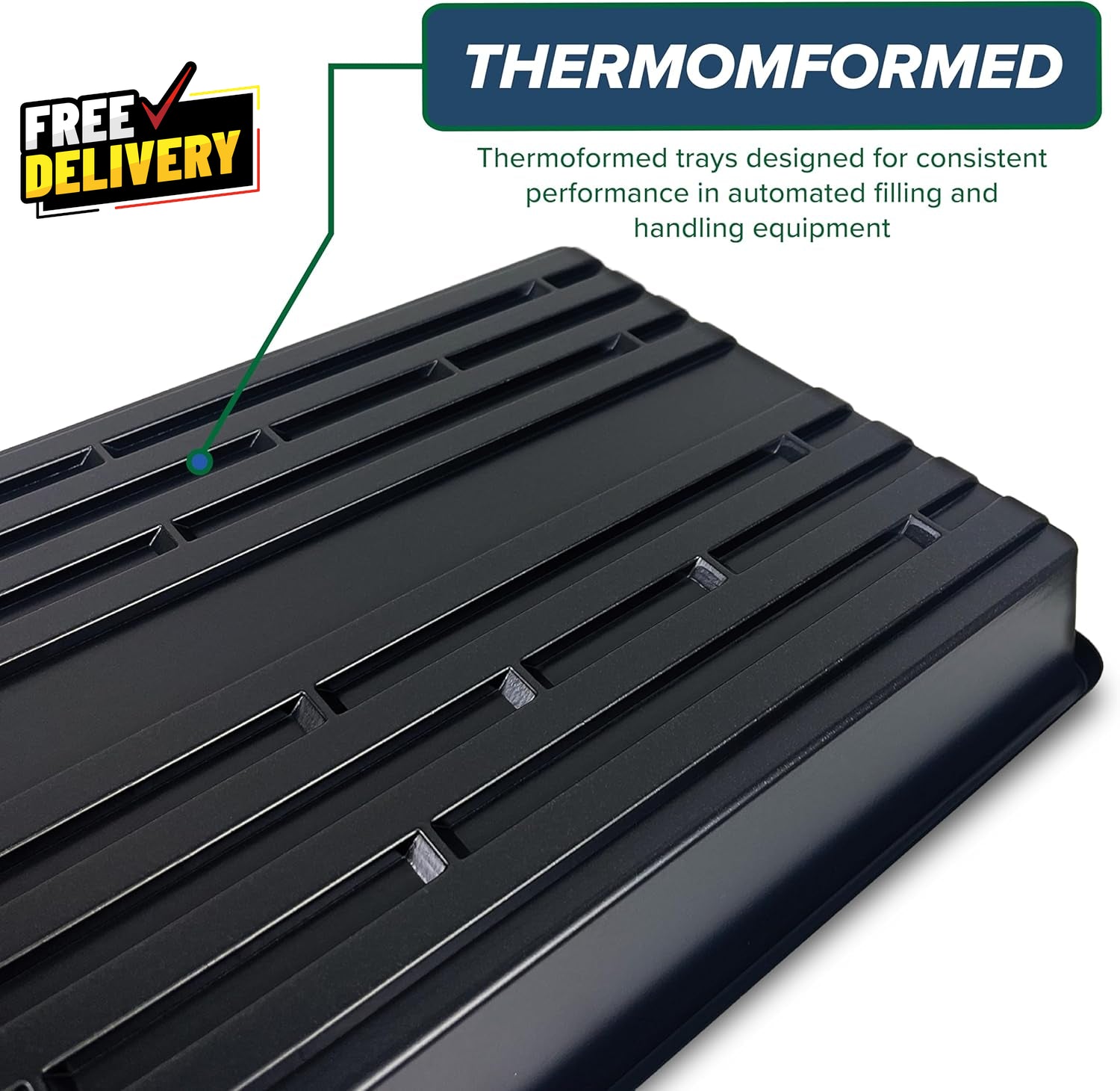 10 Plant Growing Trays No Drain Holes 20 X 10 Perfect Garden Seed Starter Grow..