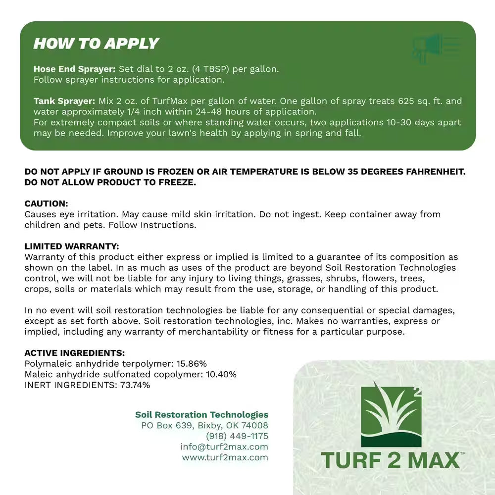 64 Oz. Soil Amendment Aeration and Restoration