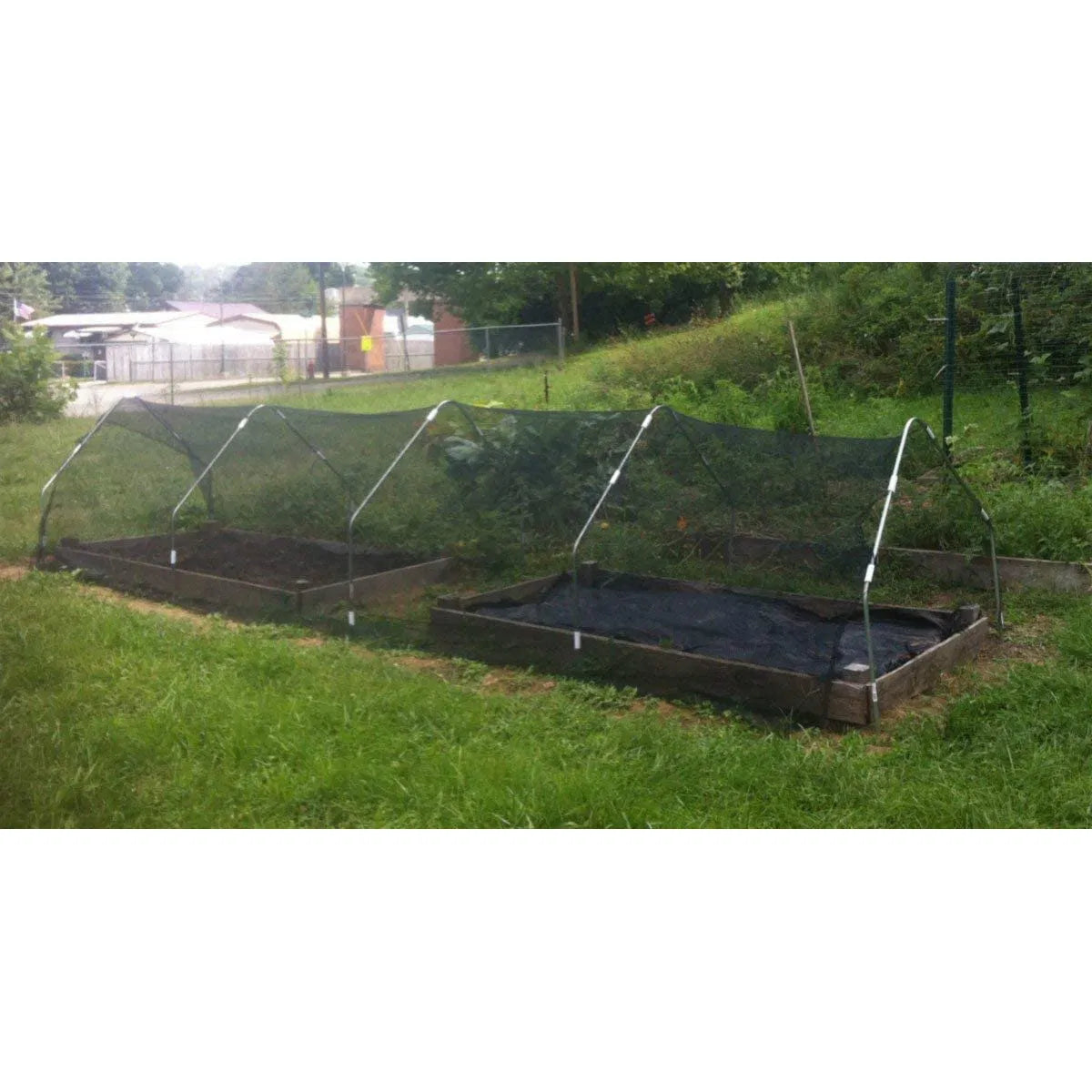 Shade Cloth Sunblock Fabric Cut Edge with Free Cilps UV Resistant for Garden Plants Cover, Black