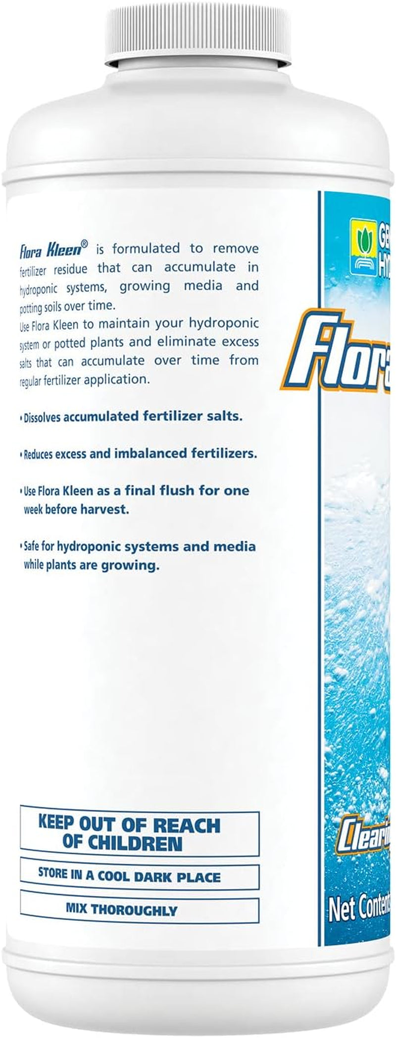 Florakleen QT - Mineral Salt Clearing Solution, 1/4 Gallon