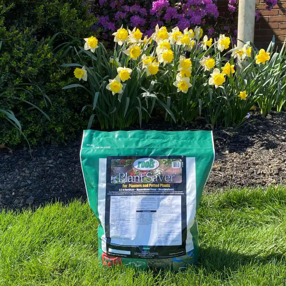 10 Lbs. Plant Saver Fertilizer for Planters and Potted Plants 4-7-4