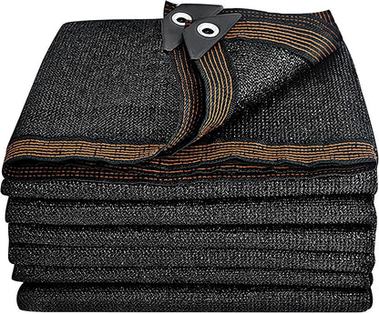 Durable 50% Black Shade Cloth 20X30 FT with Grommets for Garden & Greenhouse
