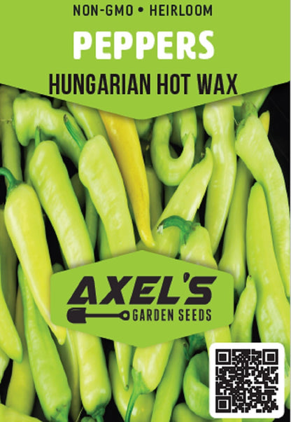 Hungarian Hot Wax Pepper Heirloom Non-Gmo Seeds