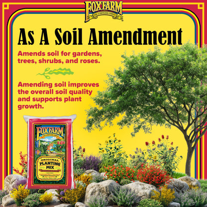Foxfarm Original Planting Mix for Supporting Plant Growth, 1Cu Ft