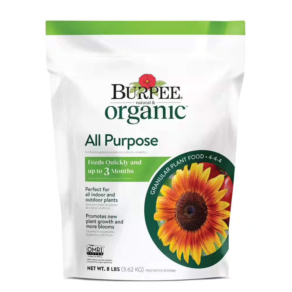 8 Lbs. Organic All Purpose Plant Food