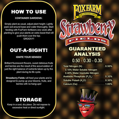 Foxfarm Strawberry Fields Fruiting & Flowering Potting Soil, 1.5Cu Ft (2 Pack)