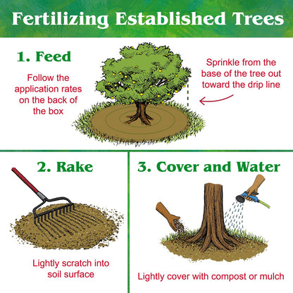 Down to Earth Organic Fruit Tree 6-2-4 All-Natural Fertilizer Mix, 5Lbs