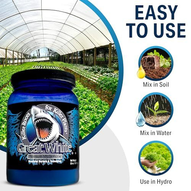 Plant Success Great White Mycorrhizal Fungi 9-Strain 387 Assorted Sizes