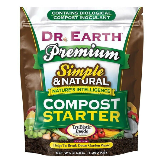 DR. EARTH Premium Compost Starter, 3Lb