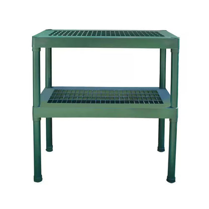 2-Tier Durable Plastic Bench