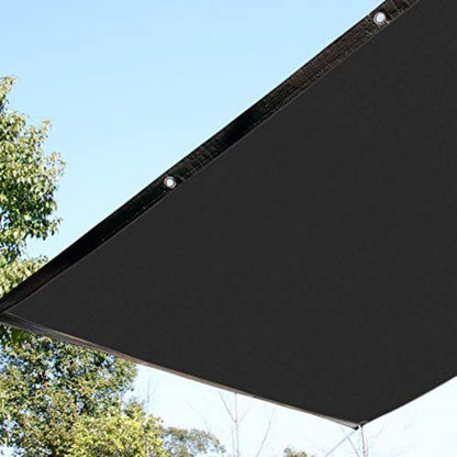 12 Ft. X 10 Ft. 40% Shade Cloth Black Sunblock Fabric with Grommets UV Resistant for Garden Plants Cover