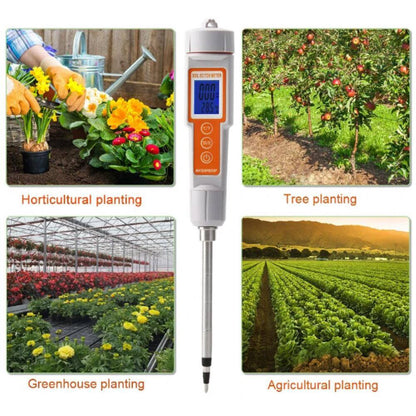 High Precision Metal Sensor Conductivity Tester Tool for Garden Farm Planting