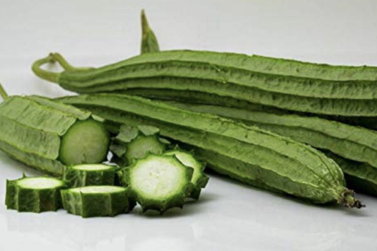Ridged Sponge Gourd Seeds - Chinese Okra Angled Luffa Gourd - Big Flesh - Sigua Seeds