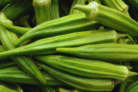 Clemson Spineless Okra Seeds | 1 oz | Gumbo, Lady's Fingers | Abelmoschus esculentus