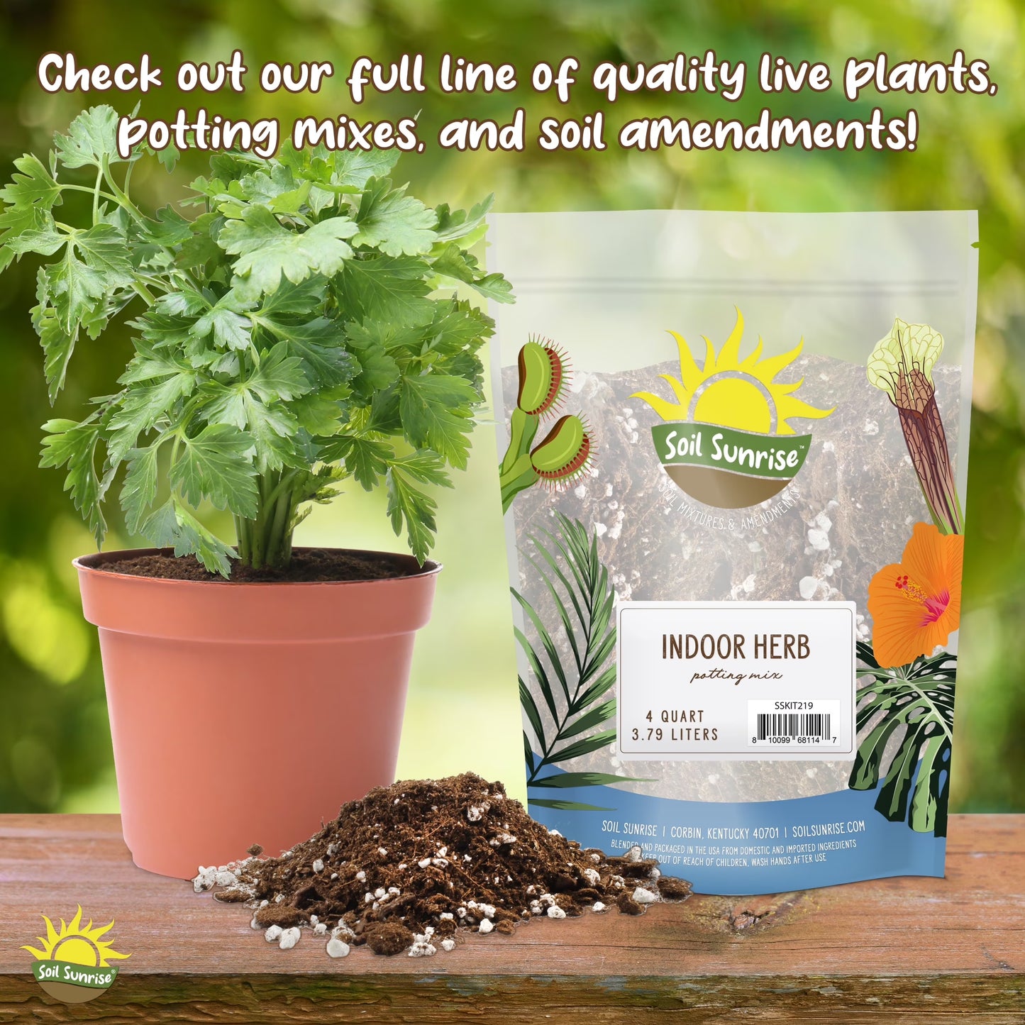 All Natural Seed Starting Mix (8 Quarts), Expert Grade Seed Starter Potting Mix, Start Herbs, Vegetables, and Other Grass