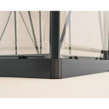 Harmony 6 Ft. X 4 Ft. Gray/Clear Polycarbonate DIY Greenhouse Kit