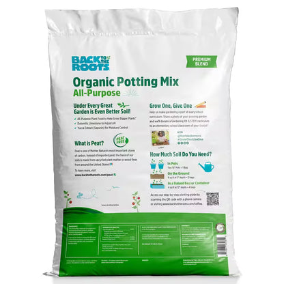 Organic Bulk Potting Mix Soil Pallet (60 1 Cu. Ft. Bags) , Premium Moisture Control Blend with Organic Fertilizer