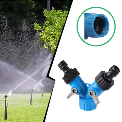 Female Thread Shunt Valve Y-Shaped Quick Connector Garden Irrigation Splitter Car Washing Controller Watering Supplies