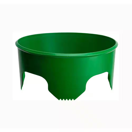 6-Piece 10 In. Planting Grow Rings for Garden Protection and Watering