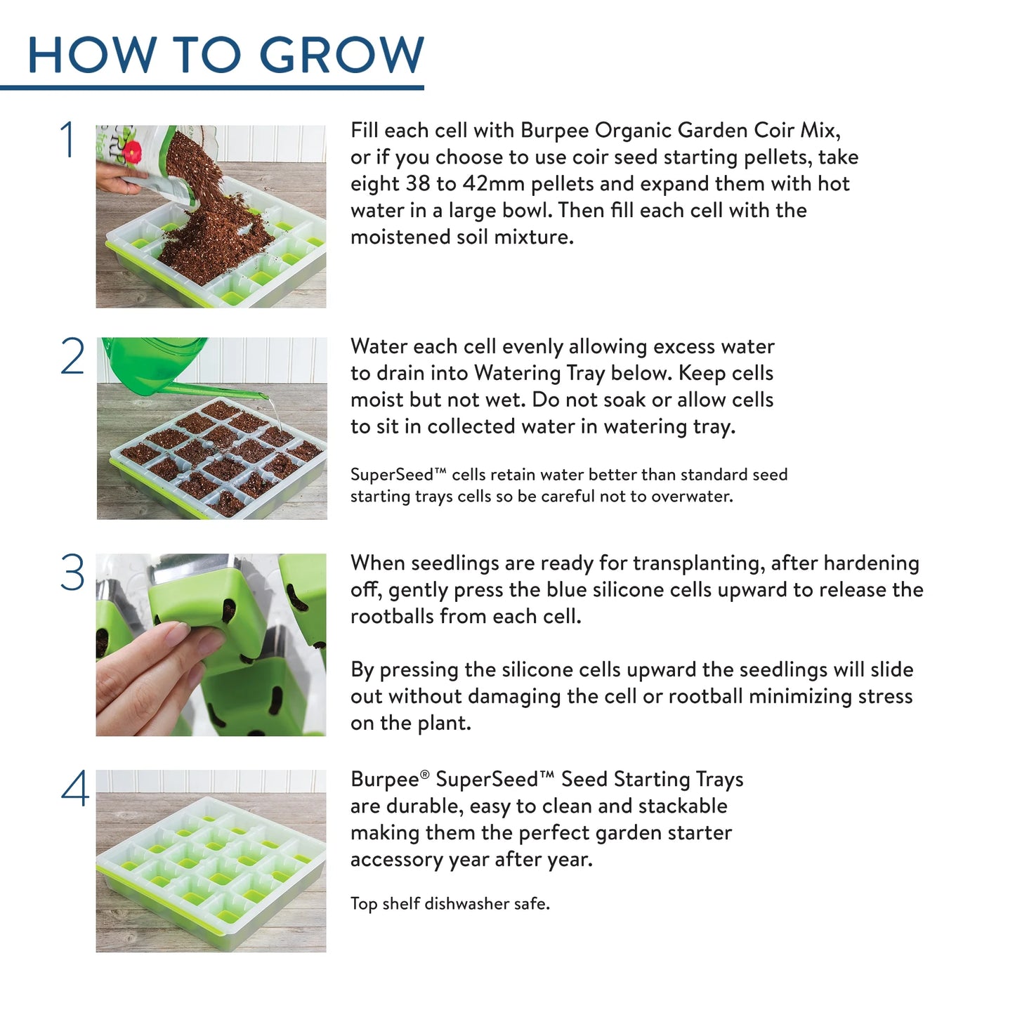 Superseed Windowsill Seed Starting Tray