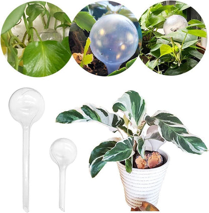 10 Pack Clear Plant Watering Globes,Plastic Self Watering Bulbs for Indoor Plant