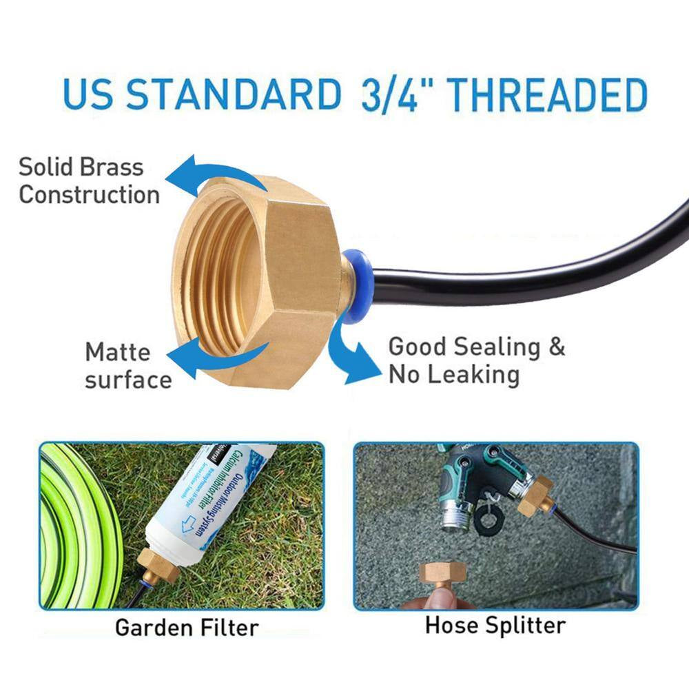 Efficient 59 Ft. Misting Cooling System for Outdoor Patio