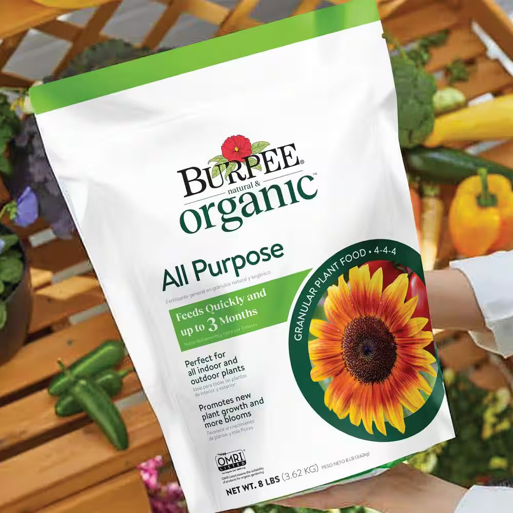 8 Lbs. Organic All Purpose Plant Food