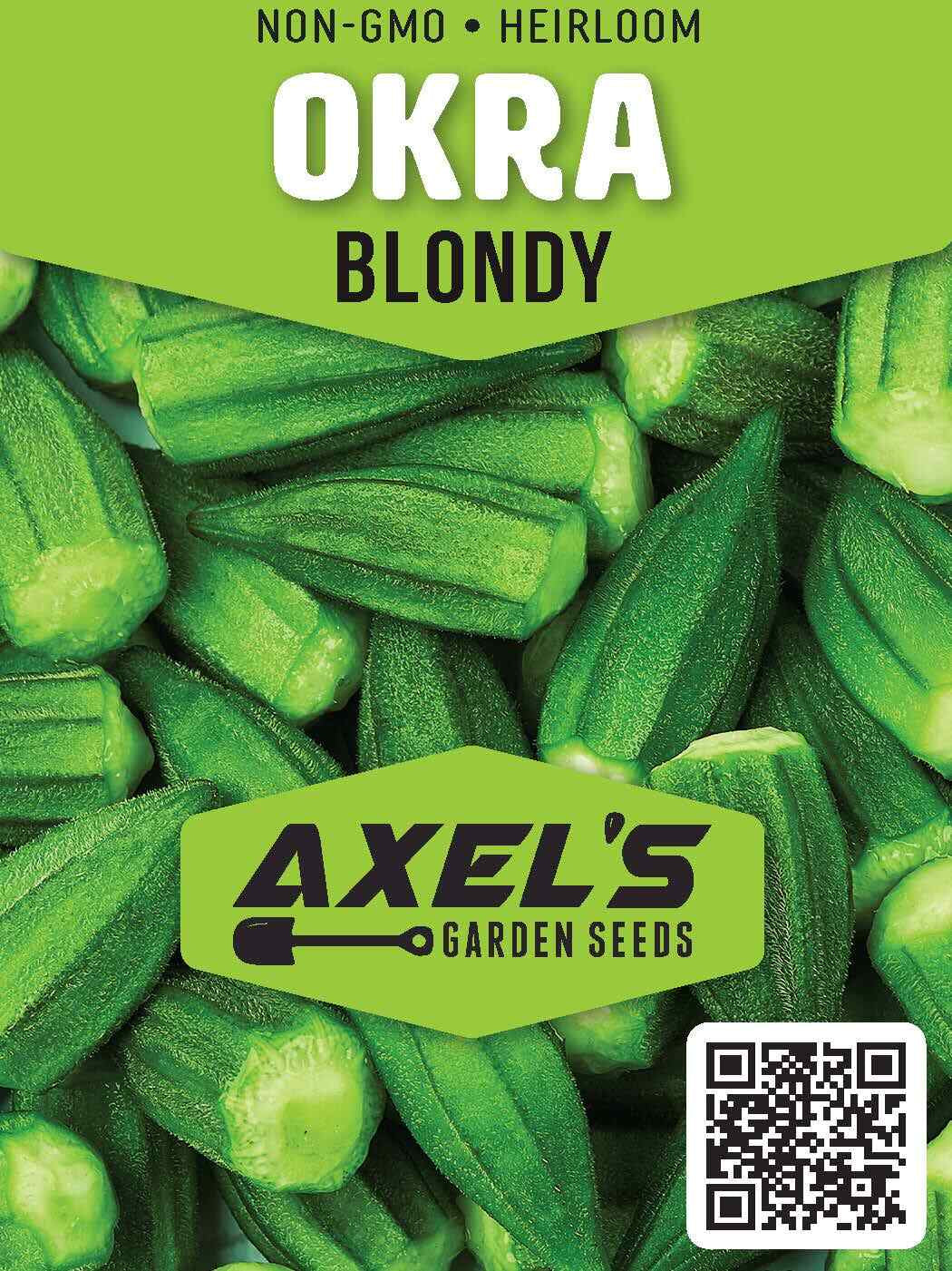 Blondy Okra Seeds | Heirloom & Non-Gmo | Fresh Vegetable Seeds