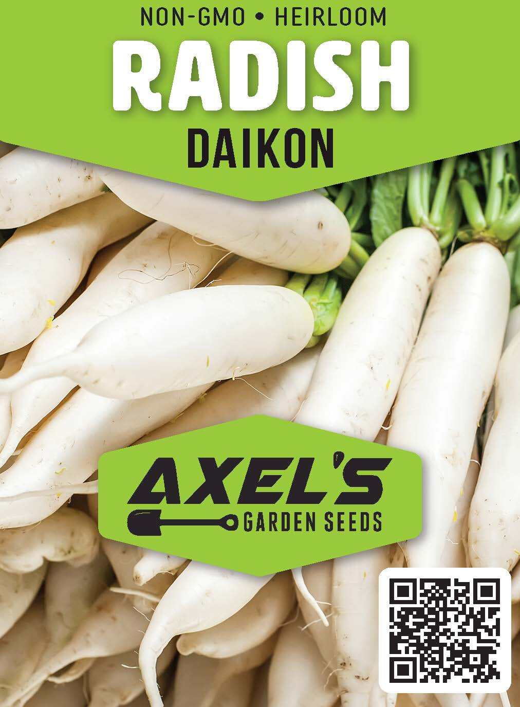 Radish Seeds - Fast Growing Heirloom Non GMO, Free Shipping, Daikon Japanese
