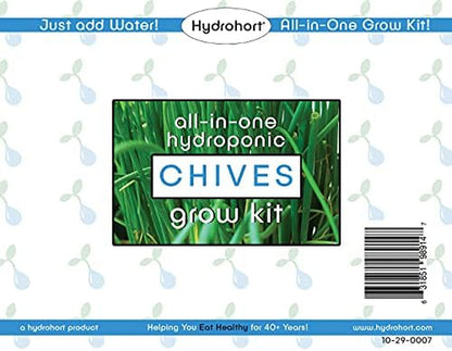 Chives Herb Growing Kit by  | Growing Chives Seeds Is Easy with Our Mason Jar Herb Garden Starter Kit | Chives Seeds for Planting Are Perfect in Our Herb Kit