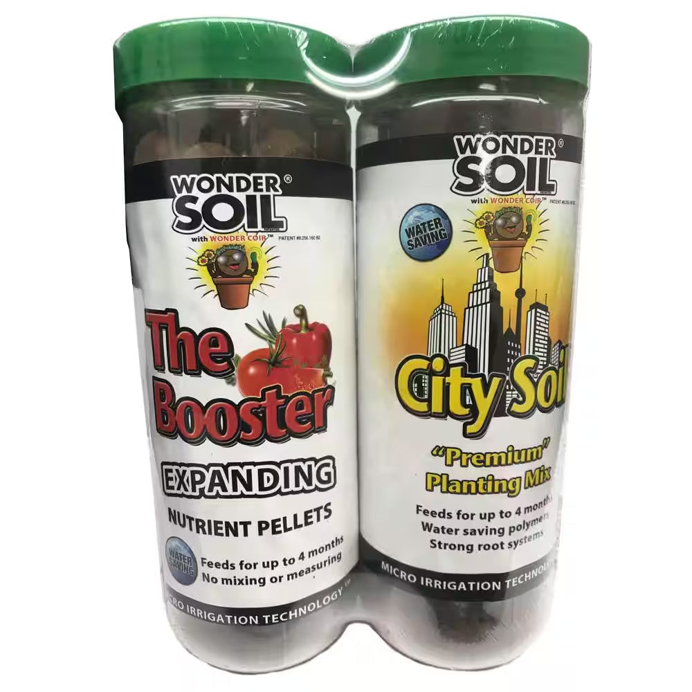 Premium Organic Expanding Coco Coir Nutrient Booster and Garden Soil Wafers