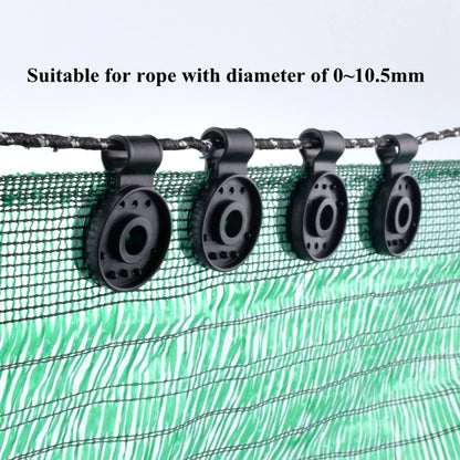 1~100Pcs Sun Shading Net Clip Home Fence Installation Hook Greenhouse Sunshade Net Clamp Outdoor Tent Hang Expand Net Fix Clips