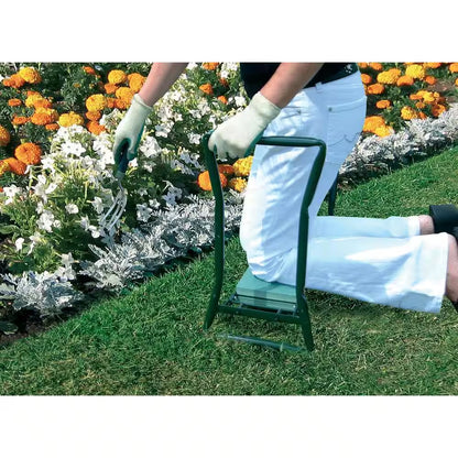 English Garden 15 In. Folding Garden Stool with Storage Bag