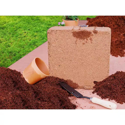 10 Lbs. Organic Coco Block Coir Brick Potting Soil