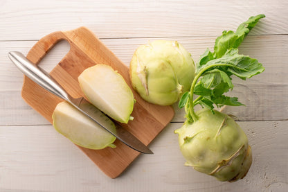 Giant White Kohlrabi Seeds | Heirloom | Non-Gmo | Fresh Garden Seeds