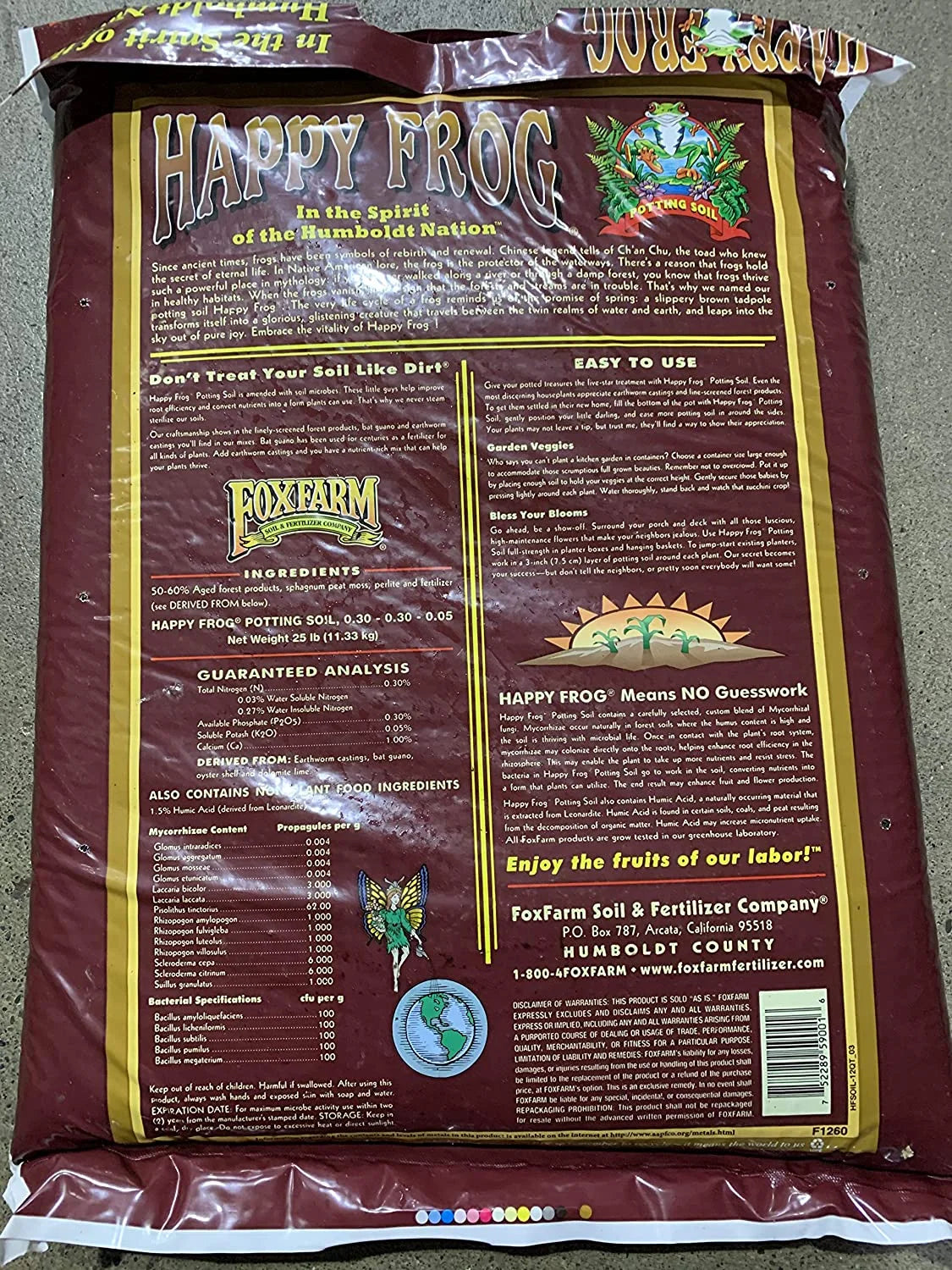 Happy Frog Nutrient Rapid Growth Garden Potting Soil, 12 Quart (3 Pack)
