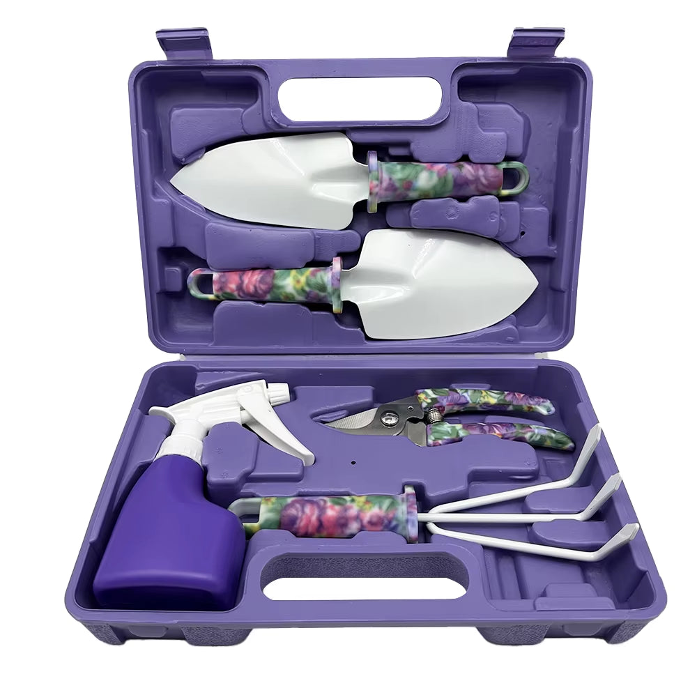Horticultural Planting Tools Garden Tools Set with case