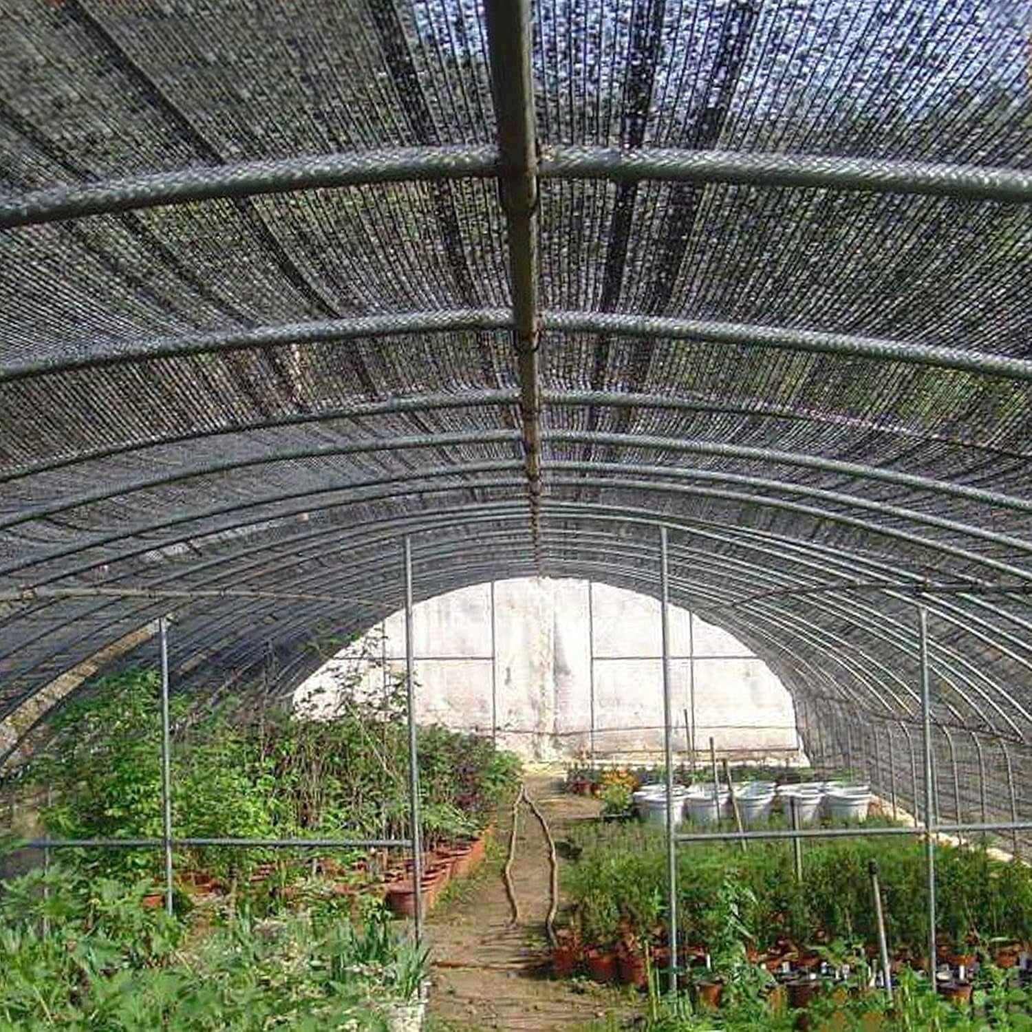 Durable 50% Black Shade Cloth 20X30 FT with Grommets for Garden & Greenhouse