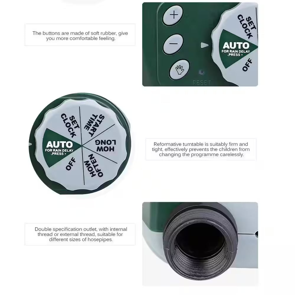 Mini Garden Watering Timer Automatic Electronic Home Garden Irrigation Timer Controller System Autoplay Irrigator
