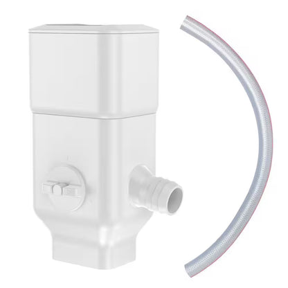 Downspout Rainwater Diverter with Adjustable Valve and 4 Ft. Hose for 3 In. X 4 In. and 2 In. X 3 In. Downspout