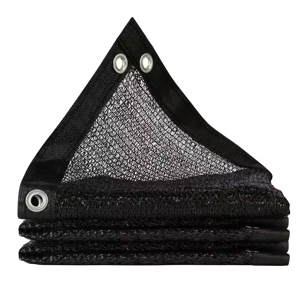 50% Black Shade Cloth 20FT X 20FT Mesh Tarp