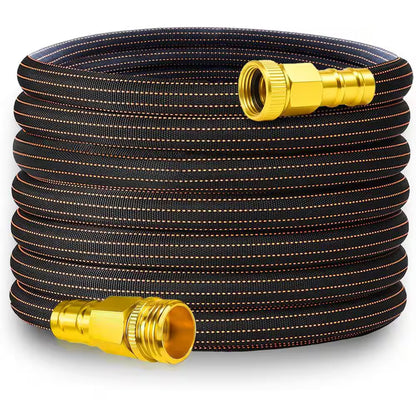 90 Degree Garden Hose Adapter with Shut off Valve 3/4 Solid Brass Elbow Connector with 2 Pressure Washers