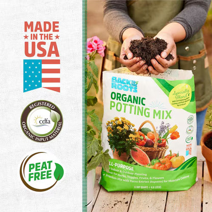 6 Qt. Organic All Purpose Potting Mix Soil